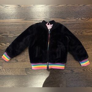 Design History Faux Fur Bomber Jacket